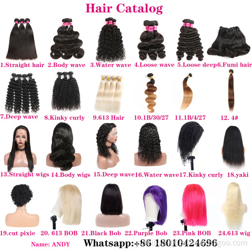 Wholesale Length 8-30 Wholesale Human Hair Bundles Top Grade 10A High Quality Natural Color Can Be Dyed